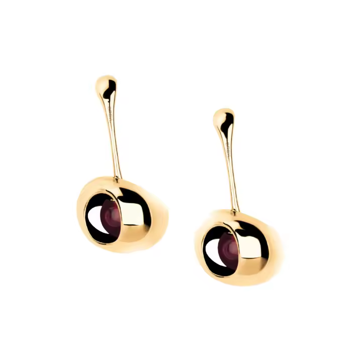 BREIL Joyas Colección RED, PENDIENTES DE MAPLE COLOR GOLD PARA MUJER Talla SMALL with PIEDRAS - TJ1861 - 1