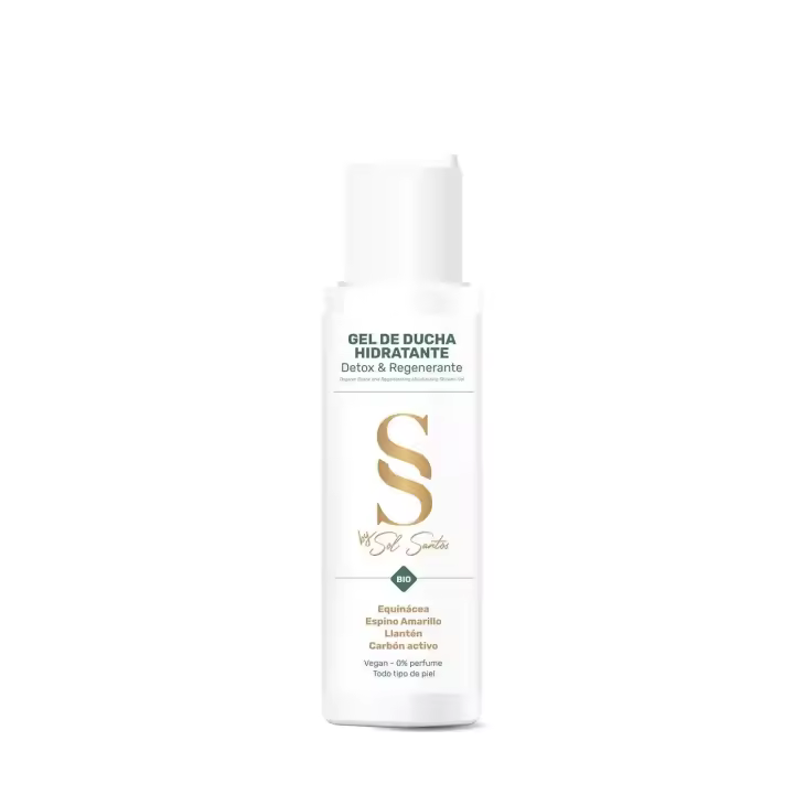 SOL SANTOS Gel de ducha hidratante detox - formato de viaje 100 ml - 1