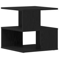 Mesa Auxiliar vidaXL Negro Roble 40x40x40 cm Madera Aglomerada - details 1