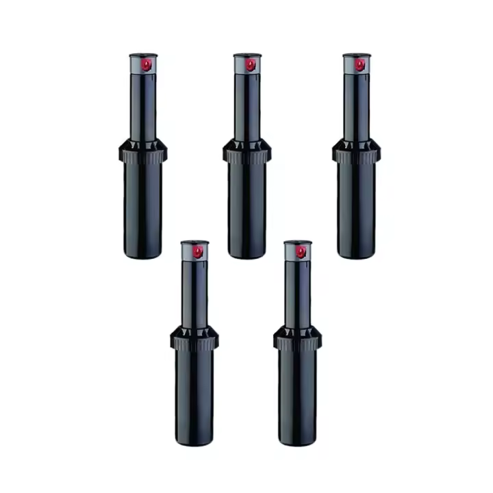 Aspersor KRain Minipro. (Pack de 5 unidades) Aspersor K-Rain de alcance 5,1 a 9,1 metros. Incluye toberas para ajustar radio de alcance. Presión de trabajo 2 a 3,4 bar. Rosca 1/2". Ángulo de riego ajustable. - 1