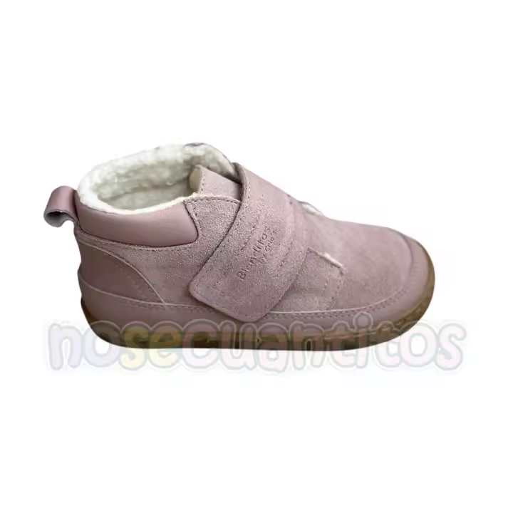 Botines Respetuosos con borreguito Blanditos Alaska Rosa - 1