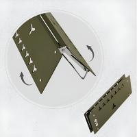 Mesa De Camping Ultraligera Plegable Con Portátil Para Pesca Al Aire Libre Material De Aluminio Compacta Para Exteriores - details 12