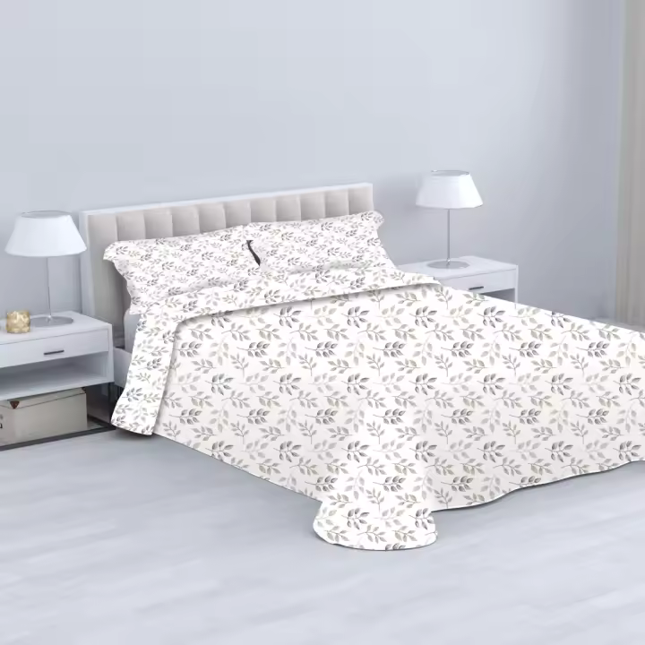 HOMESOL - Colcha boutique reversible sin cojines .ideal para primavera y verano 100% poliester / Colcha Bouti /termosellado/para verano y entretiempo /primavera verano  /Reversible - 1