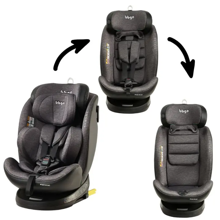 Bbgo Silla de auto ST6 con Isofix (40-150 cm) de Bbgo - 1