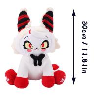 Muñeco De Peluche Hazbin Hotel Divertido Alastor Charlie Vaggie Adam Meow Suave Relleno De Algodón Regalo De Cumpleaños Para Niños - details 4