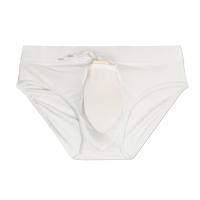 Bikini De Natación Para Hombre Sexy Translúcido Con Cordón Cintura Baja De Talla Baja De Encaje Hueco Marca Surf Monóculo - details 9