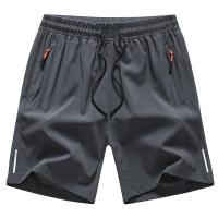 Shorts De Verano Para Hombres En Seda De Hielo Deportiva Secado Rápido Pantalones Casuales De Playa Exterior Libre Talla Verdadera - details 2