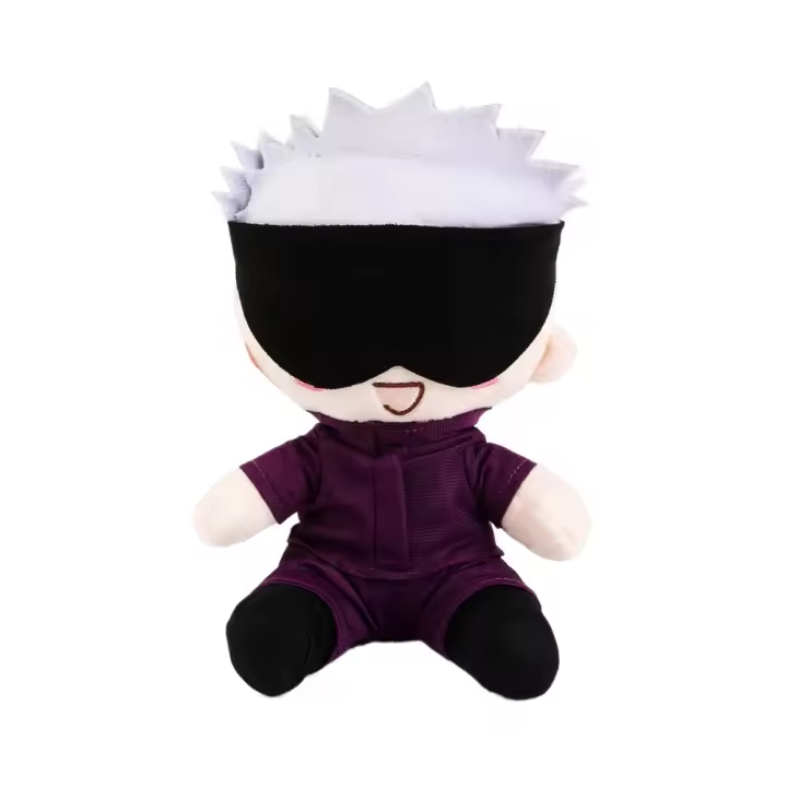Muñeco De Peluche Gojo Y Geto 22cm Figura Anime Caliente Juguete De Peluche Animal Abrazadera Decoración Para El Hogar Regalo De Cumpleaños Para Niños Y Niñas - 1