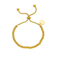 Pulsera De Cadenas Para Mujer Y Parejas Foxanry 316L Acero Inoxidable Con Bolas Clásicas Antiguo Joyería De Aniversario Moda No Desvaneciendo Regalos - details 4