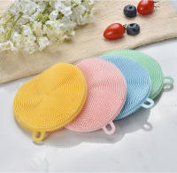 2Pcs Cepillo De Limpieza De Silicona Gruesa Para Cocina Escobillas De Limpieza Para Ollas Y Sartenes Esponja Escobilla De Frutas Y Verduras Ecológico - details 13