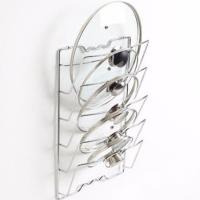 Organizador De Cocina Colgante De Pared Estante Para Cubiertos De Olla De Cinco Capas Metálico Libre De Rusticidad Multifuncional Rack De Almacenamiento Para Cubiertos De Olla - details 2