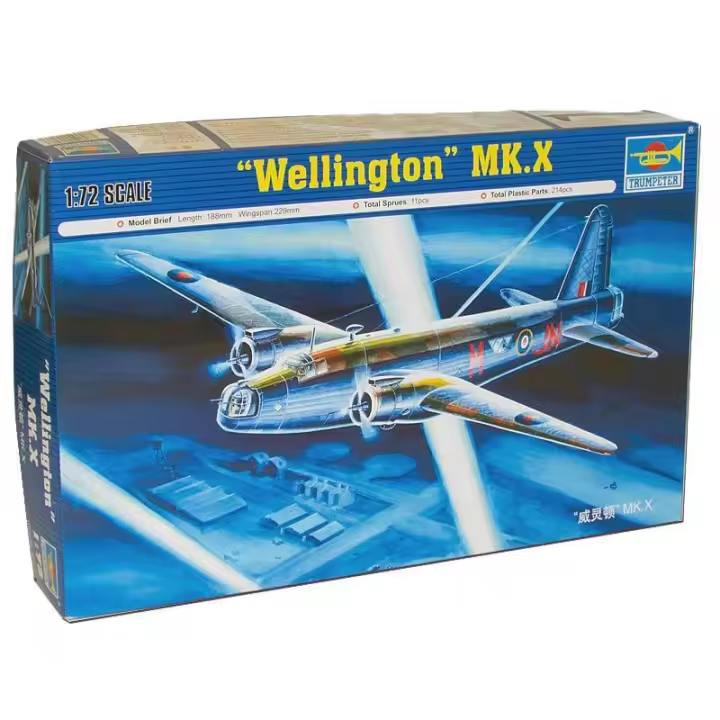 541628 Trumpeter. 1/72 Wellington MK.X - 1
