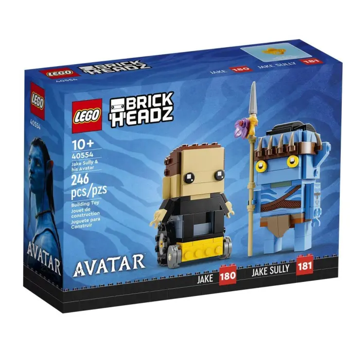 JAKE SULLY Y SU AVATAR - LEGO BRICKHEADZ 40554 - 1
