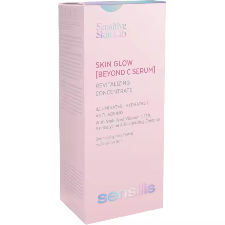 Sensilis Skin Glow Beyond-C Sérum Facial Concentrado Revitalizante, Ilumina e Hidrata, Con 15% Vitamina C y Ácido Hialurónico 30 ml - 1