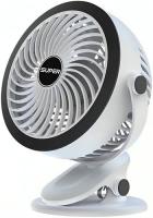 EasySpeed Mini Ventilador con Pinza, Ventilador sobremesa con fijacion Clip, Miniventilador Bateria Recargable USB Silencioso - details 1