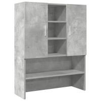 vidaXL Armario de lavadora gris hormigón 70,5x25,5x90 cm - details 1