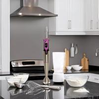 BATIDORA DE MANO 700W CON 2 VELOCIDADES, CUCHILLAS DE ACERO INOXIDABLE, BRAZO RESISTENTE Y VASO MEDIDOR 800ML. ELECCION PERFECTA PARA RESULTADOS EFICIENTES Y PRECISOS EN TODAS TUS RECETAS (MORADO) - details 0
