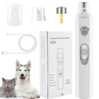 Entrenador De Uñas Eléctrico Para Perros Recargable Por USB Con Polísmero Para Pequeños/Medios Grandes Mascotas Trimmer De Uñas Sin Dolor - details 11