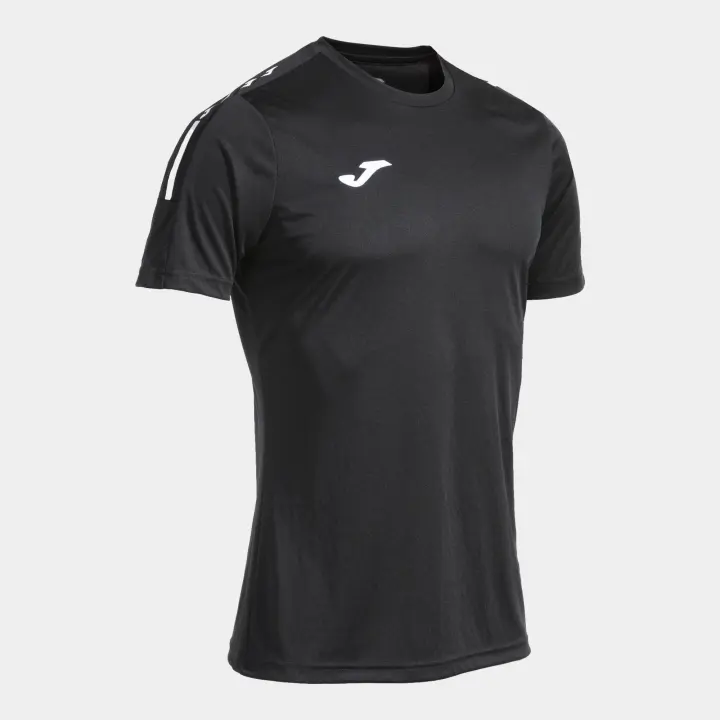 Camiseta M/C Hombre Joma Olimpiada 103245 Negro 100 Confortable - 1