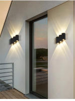 Lámpara De Pared LED De Aluminio IP66 Impermeable Para Exterior 4W 6W 8W 12W Iluminación Para Jardín Dormitorio Sala De Estar Escaleras - details 8