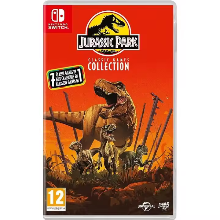 Jurassic Park Classic Games Collection Nintendo Switch- juego Jurassic Park Classic Games Collection para Nintendo  Switch- Juego Nuevo Precintado-PAL ESPAÑA - 1