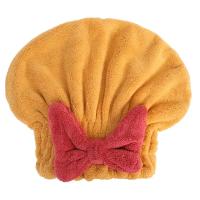 Gorro De Secado Rápido Para Cabello Seco Super Absorbente Con Lazo Accesorios De Baño Lindos Y Nuevos Algodón Tejido Cebolla Capa De Poliéster / Algodón Origen Zhejiang China - details 1