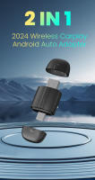 Adaptador De Auto Android a Wireless CarPlay 2 En 1 Para Volvo VW Toyota Skoda Seat Nissan Mazda Lexus Kia Jeep Jaguar Compatible Con Varios Modulos Bluetooth 5.0 Y Wifi 2.4G+5G - details 1
