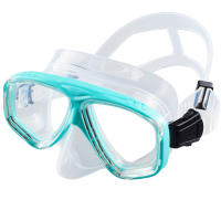 Máscara De Snorkel Antigolpes Con Visera Ajustable Para Natación Y Diving Lentes De Vidrio Templado Y Perno De Silicona Amplio Campo De Visión Cubre Nariz - details 14