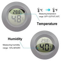 Mini Termómetro Digital Higrómetro 6~10PCS Rango De Medición -50~ +70°C Para Nevera Y Congelador Sensor De Temperatura Y Humedad Detector - details 10