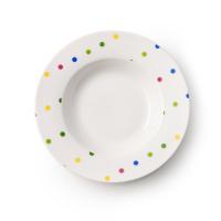 Set de Vajilla de Porcelana Casa Benetton Diseño de Puntos de Colores - 18 Piezas - details 5