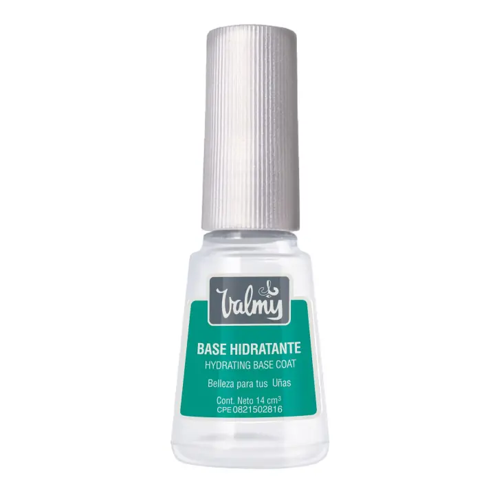 Valmy Base Hidratant para Uñas con Keratina y Vitamina E, Tratamiento de Esmalte Protector y Fortalecedor (14 ml) - 1