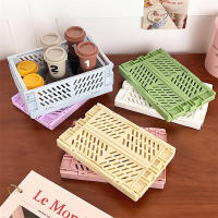 Caja De Almacenamiento Plegable Para Escritorio S/M Organizador Multifuncional De Juguetes Y Accesorios Bebé Caja De Maquillaje Y Papelería Portátil Ecológico Material Plástico - details 6