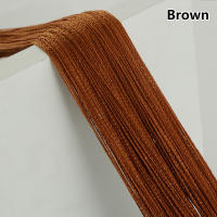 Cortina De Tela Suelta Recta 1x2m Para Decoración De Boda Y Puertas Cortina Romana De Color Sólido Sin Capa Doble Material 100% Poliéster - details 11