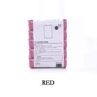 Paquete De 5 Bolsas De Basura Portátiles En Múltiples Colores Para Baño Dormitorio Oficina Toilette Sello Hermético Plano - details 10