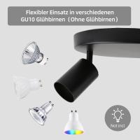 Lámpara Colgante LED Rotativa Multihead GU10 Para Techo Luz De Punto Para Sala De Estar Cocina Dormitorio Moderna Y Eficiente - details 9