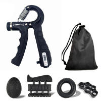 Entrenador De Fuerza De Agarre LHU Resistencia Ajustable Squeezer De Mano Para Construcción Muscular Y Recuperación De Lesiones - details 8
