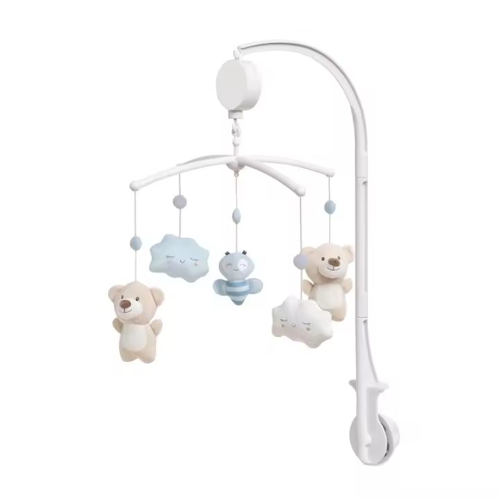 Interbaby Carrusel Musical Modelo Osito para Bebés - 1
