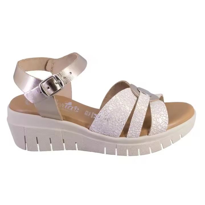 VALERIA'S 2004 Sandalias de mujer taupe PIEL 525 - 1