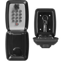 Caja De Seguridad Para Llaves Con Cerradura De Combinación De 4 Dígitos Montada En La Pared Reseteable Organizador De Almacenamiento Para Hogar Y Oficina - details 5