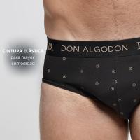 DON ALGODON | Pack 6 Slips Hombre Suaves, Transpirables y Resistentes | Máximo Confort con Algodón Máxima Calidad - details 1