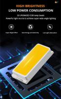 Linterna Recargable USB Impermeable Con 6 Niveles De Brillo COB/LED Torcha Portátil Luz De Camping Y Senderismo Solar Para El Hogar - details 1