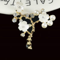 5Pcs Abalorios De Perlas Doradas Creativas Para Manualidades Joyería DIY Broche De Hoja Estilo Botón Accesorios Para Collares Y Aretes - details 20