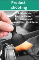 2 Pcs Cepillo Suave Para Limpieza De Interior De Coche Herramienta De Limpieza Para Teclado Y Espacios Estrechos - details 2
