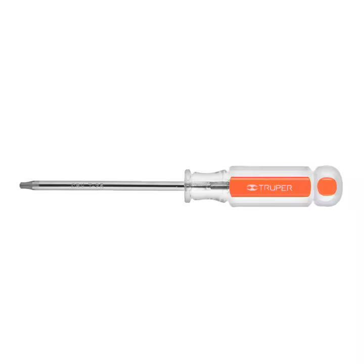 Truper Destornillador Punta Torx T-25 de Acero Al Cromo Vanadio - 1