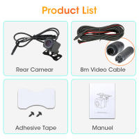 Cámara De Visión Trasera Universal 4 Pin IP68 Impermeable Con Visión Nocturna 12V 1080P 720P 480P Lente 4 Pin Para DVR - details 18