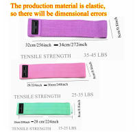 Set De 1-3 Bandas De Resistencia Para Ejercicios Complejos Entrenamiento De Fuerza Yoga Y Pilates Durable Y Elástica - details 5