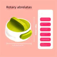 Ajustable Portátil Arranque De Lata Manual Antideslizante Gadgets De Cocina Fácil Girar Libera Herramientas Pequeñas - details 3