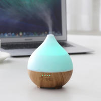 Humidificador de interior con difusor de aceites esenciales, máquina de aromaterapia portátil USB de 140 ml con aroma a madera. - details 9