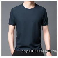 Camiseta De Verano Para Hombre Con Estampado De Saboya Cuello Redondo Manga Corta Estilo Harajuku T-Shirt Oversize Casual - details 2