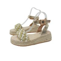 Eva Zorteon- Sandalias Mujer Plana Yute,Alpargata plataforma Verano. Marca TULIPANO. - details 17